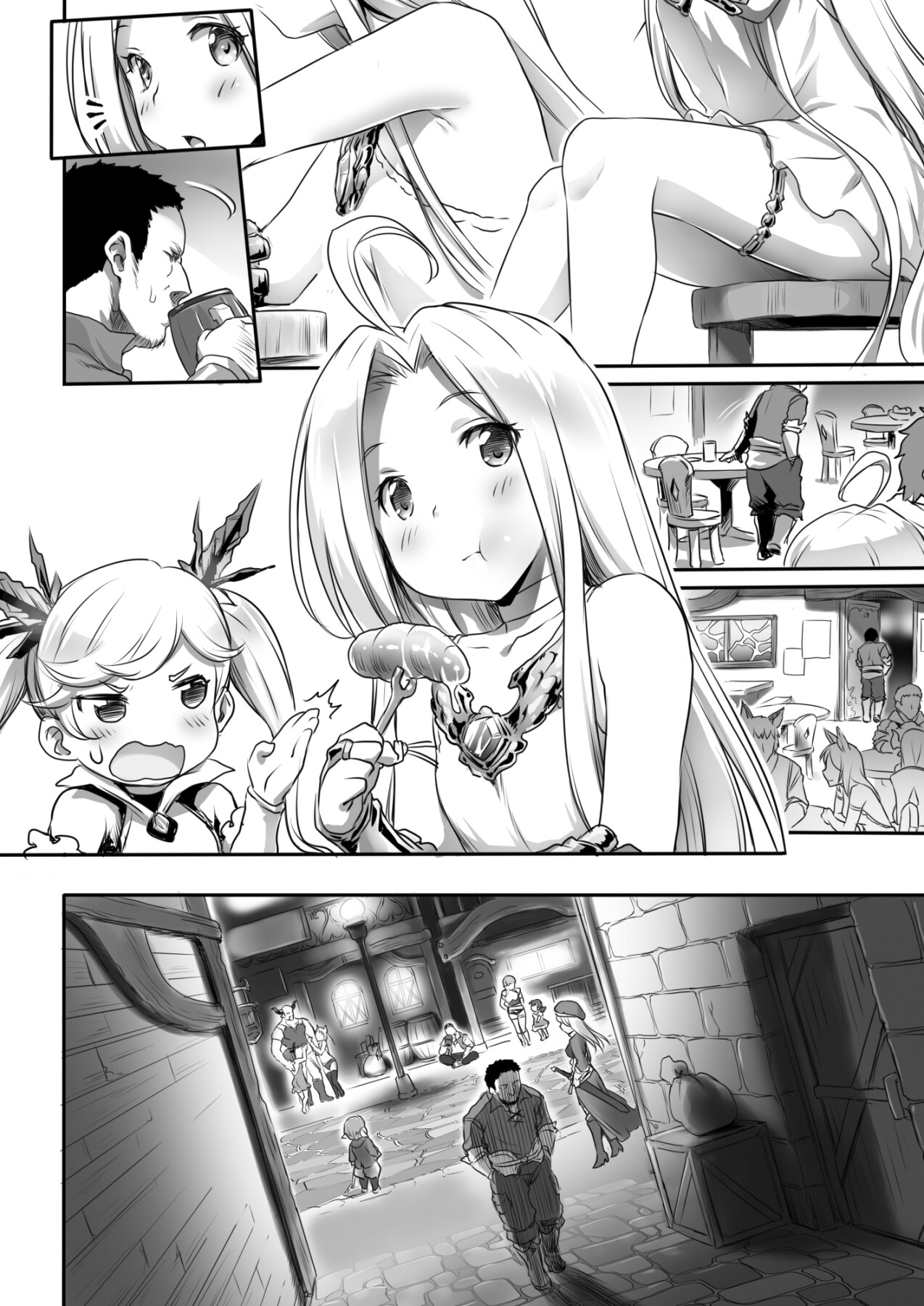 Hentai Manga Comic-Lyria Sells Her Body-Read-3